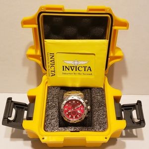 invicta red face